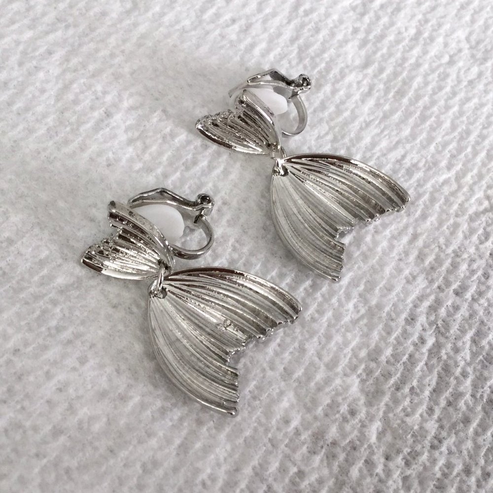 Mermaid Tail Clip-On Earrings